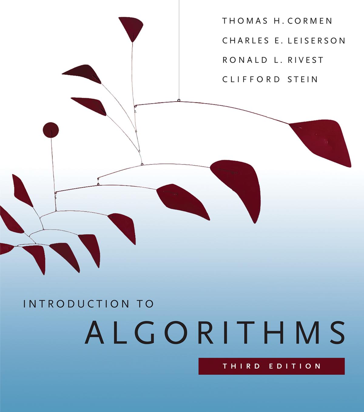 Introduction to Algorithms: 3rd Edition